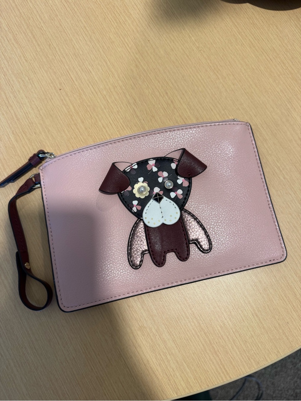 Kate Spade Floral Pup Pouch